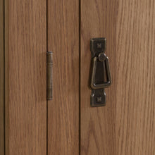 Cambridge Oak 3 Door 2 Drawer Wardrobe - HomePlus Furniture