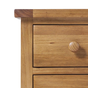 Wellington Pine 3 Over 4 Chest Of Drawers - HomePlus Furniture