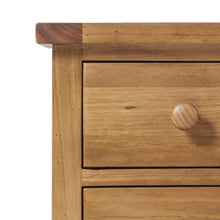 Wellington Pine 3 Drawer Bedside Table - HomePlus Furniture