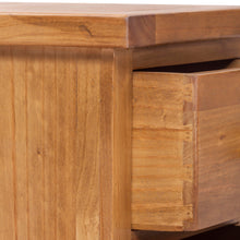 Wellington Pine Small 3 Drawer Bedside Table