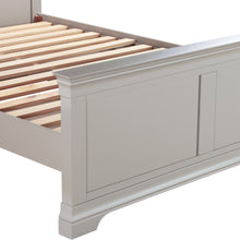Chantilly Pebble Grey 5ft Kingsize Bed
