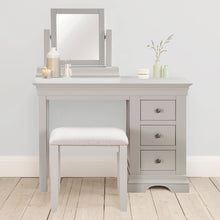 Chantilly Pebble Grey Dressing Table