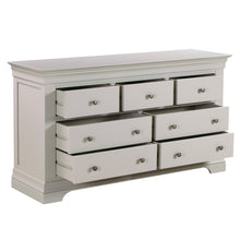 Chantilly Pebble Grey 3 Over 4 Chest Of Drawers