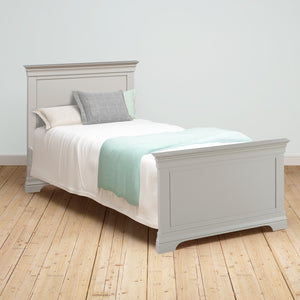 Chantilly Pebble Grey 3ft Single Bed