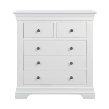 Chantilly Warm White 2 Over 3 Chest Of Drawers