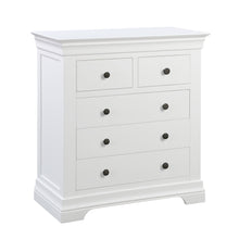 Chantilly Warm White 2 Over 3 Chest Of Drawers