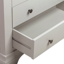 Chantilly Pebble Grey 2 Over 3 Chest Of Drawers