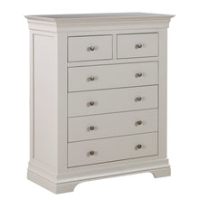 Chantilly Pebble Grey 2 Over 4 Chest Of Drawers