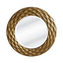 Coastal Circular Mirror | Country Gold