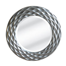 Coastal Circular Mirror | Antique Silver