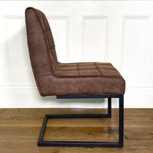 Shoreditch Industrial Dining Chair | Brown