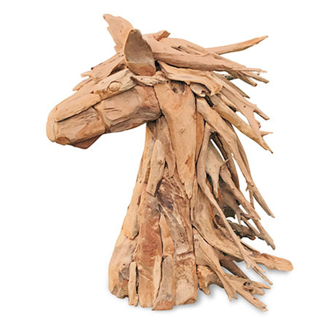 Driftwood Horse Head | Small - HomePlus Furniture