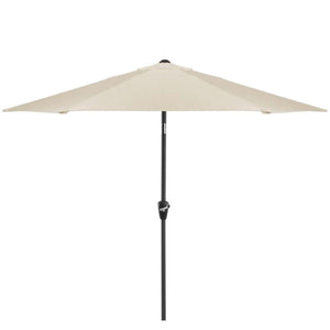 Crank & Tilt Garden Parasol | Cream