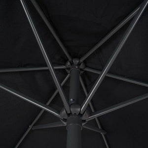 Crank & Tilt Garden Parasol | Grey