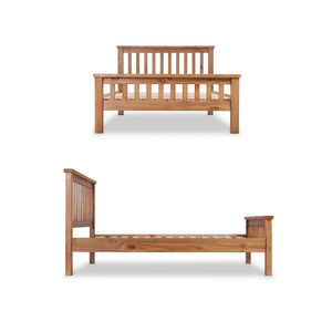 Wellington Pine High End 5ft Kingsize Bed