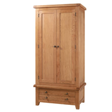 Sussex Oak Double Wardrobe