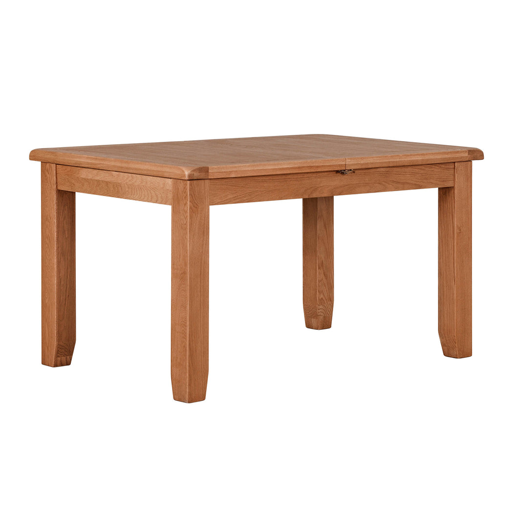 Cambridge Oak Medium Extending Dining Table (1.4 m-1.8 m) - HomePlus Furniture