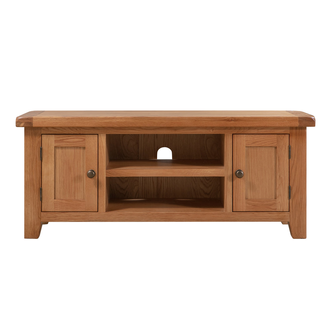 Sussex Oak Large TV Unit