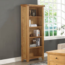 Sussex Oak Large Bookcase (1.8 m)
