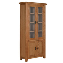 Cambridge Oak Display Cabinet