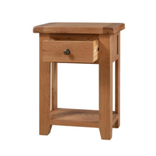 Sussex Oak 1 Drawer Console Table