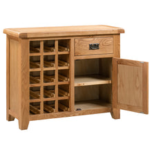 Cambridge Oak Small Wine Cabinet