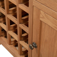Sussex Oak Small Wine Cabinet
