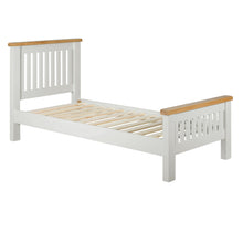 Cambridge Grey Painted Oak 3ft Single Bed - HomePlus Furniture