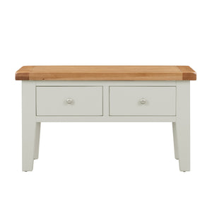 Cambridge Grey Painted Oak Coffee Table with Drawers