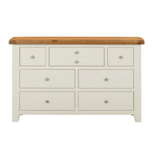 Cambridge Classic Cream Painted Oak 3 Over 4 Chest Of Drawers