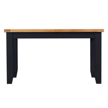 Chatsworth Blue Painted Oak Extending Dining Table (1.4 m-1.8 m)