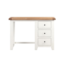 Cambridge White Painted Oak Office Desk - HomePlus Furniture
