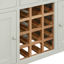 Cambridge Grey Painted Oak Large Wine Cabinet