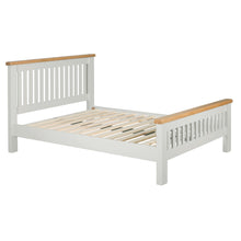 Cambridge Grey Painted Oak 5ft Kingsize Bed - HomePlus Furniture