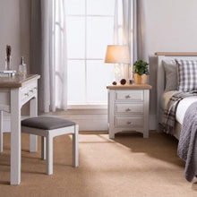 Georgia Grey Painted Oak Dressing Table - HomePlus Furniture