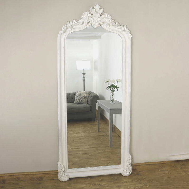 Francesca Mirror | White
